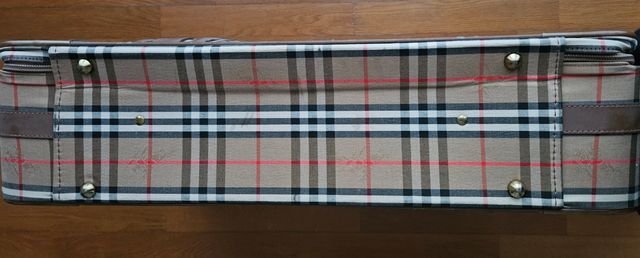 Burberry cloth travel bag