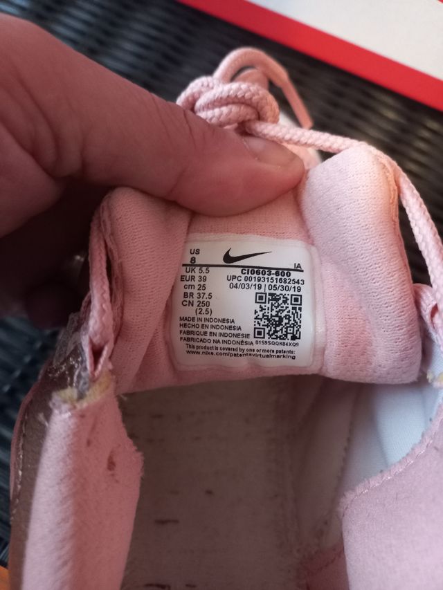 Nike air rosas