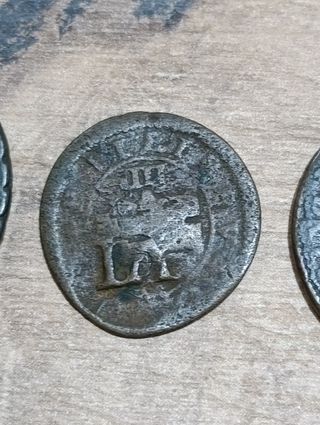 Lote 5 monedas antiguas
