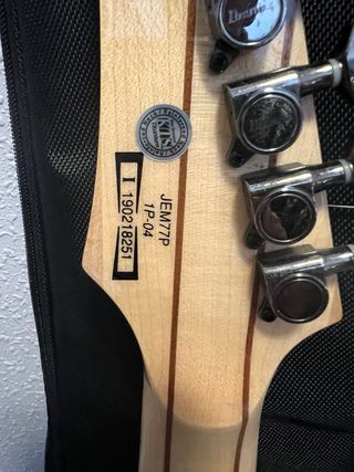 Ibanez jem 77bfp con funda steve vai