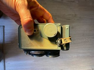 Cámara Rolleiflex 4x4 Baby grey