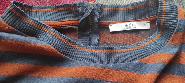 Vestido invierno a rayas