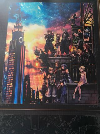 Kingdom Hearts Placemat Square Cafe goods