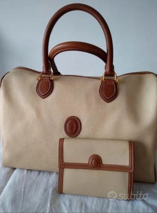 Borsa bauletto Trussardi con portafoglio abbinato