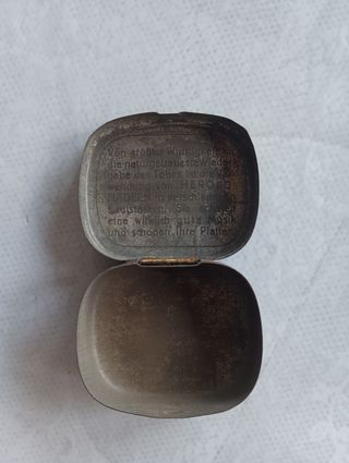 Caja con agujas gramófonos.Aprox.1920-30