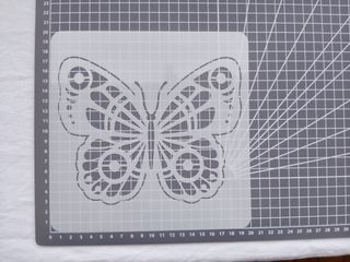 Stencil farfalla