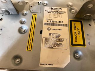 Radio gps original honda CRV