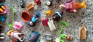 LOTE 2Playmobil CASA y SIRENAs