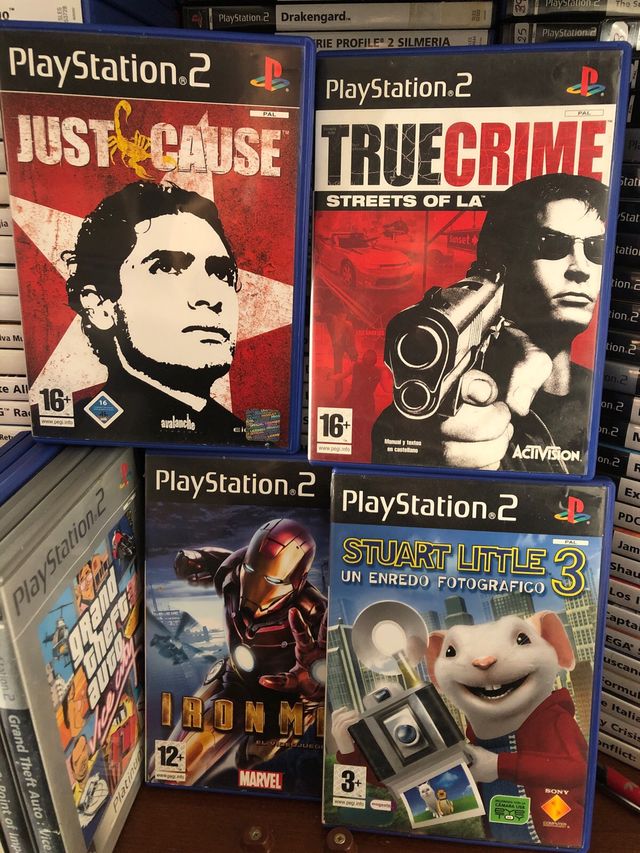 JUEGOS A 6 CADA UNO PS2