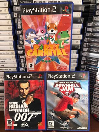 JUEGOS A 6 CADA UNO PS2