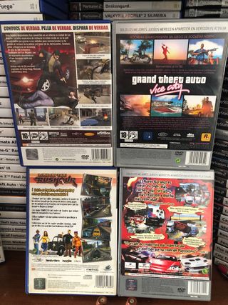 JUEGOS A 6 CADA UNO PS2