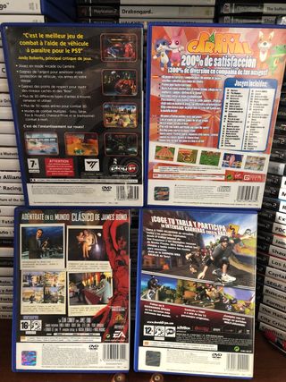 JUEGOS A 6 CADA UNO PS2