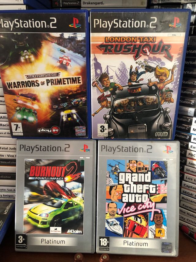 JUEGOS A 6 CADA UNO PS2