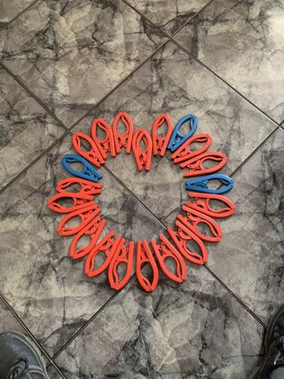 21 Perchas plegables