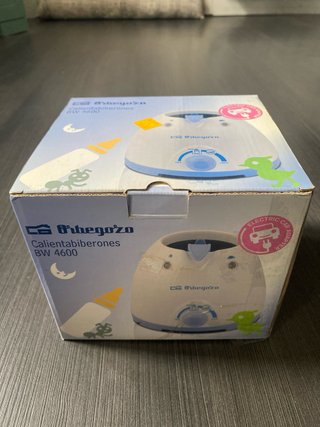 Calientabiberones con adaptador para el