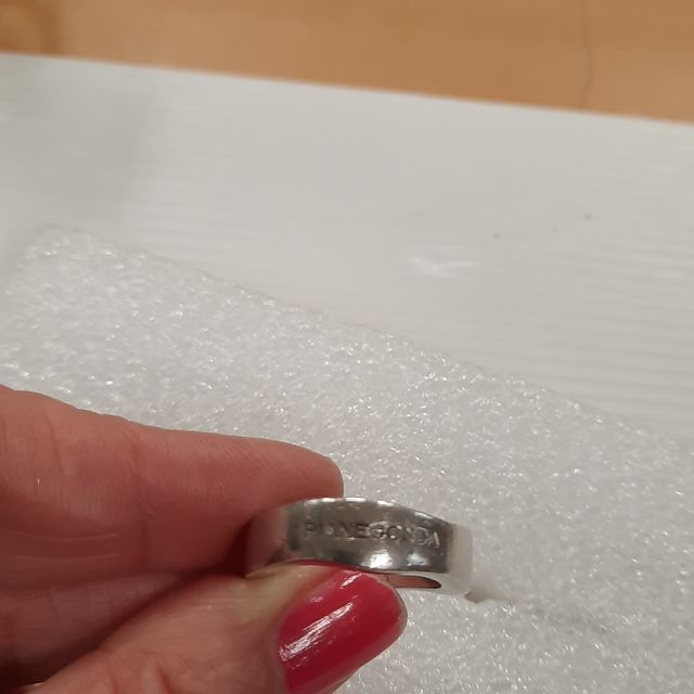 Anello argento massiccio Pianegonda 15