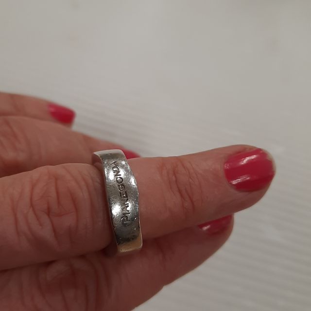 Anello argento massiccio Pianegonda 15