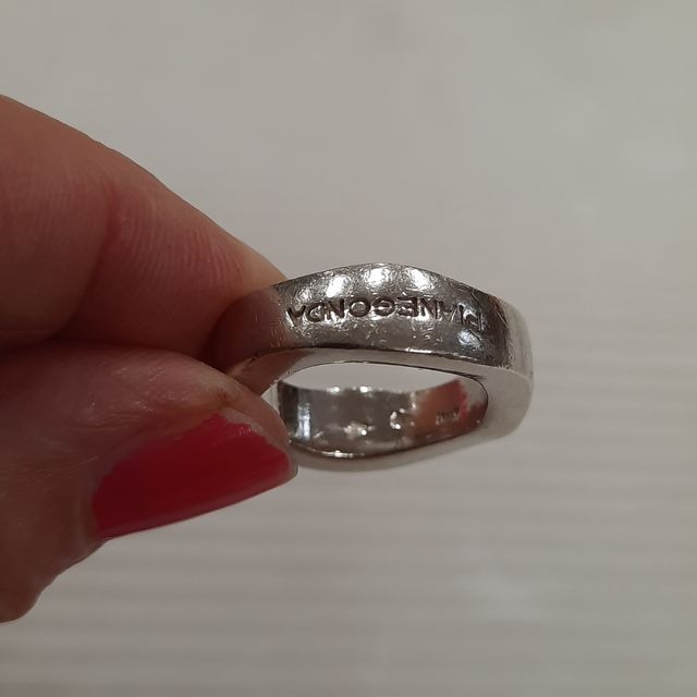 Anello argento massiccio Pianegonda 15