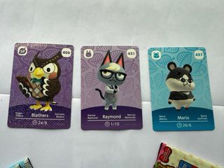 Pack Cartas Amiibo Animal Crossing