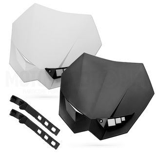 Careta led cross negra