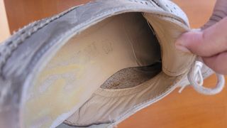 Zapatillas casual piel color nude