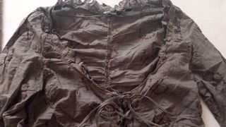 Blusa estilo corpiño