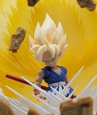 Kit Super Saiyan Goku kid Gt Sh figuarts