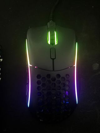 Glorious Model D Minus Ratón Gaming 12000DPI Negro
