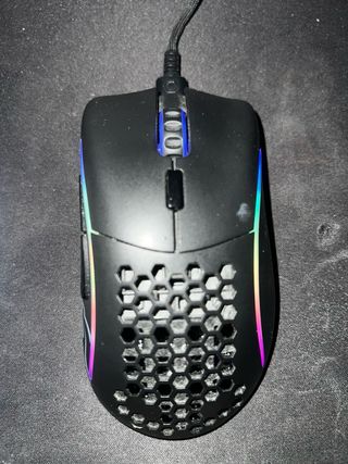 Glorious Model D Minus Ratón Gaming 12000DPI Negro
