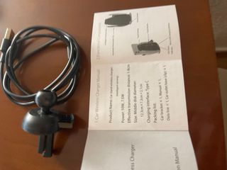 Soporte cargador movil en el coche