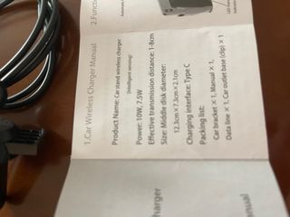 Soporte cargador movil en el coche