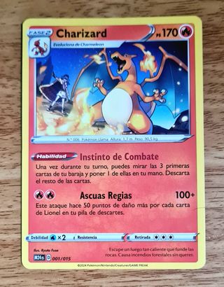 Carta Pokemon Charizard