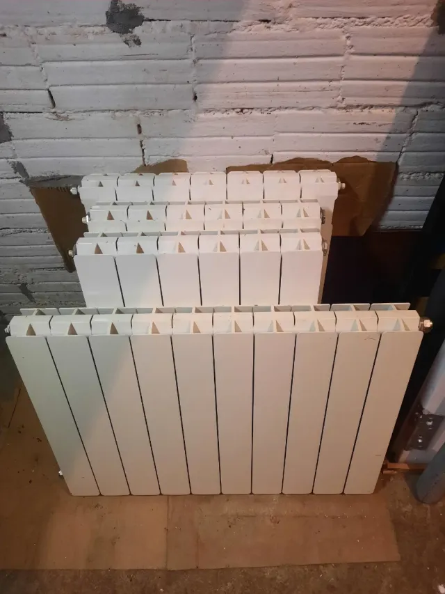 Radiadores de calefacción de agua de aluminio