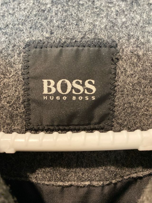 Chaqueton gris hombre Hugo Boss