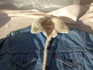 Cazadora vaquera Levis vintage forro 40