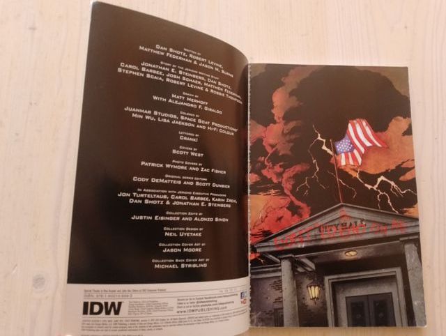 COMIC JERICHO SEASON 3 CIVIL WAR