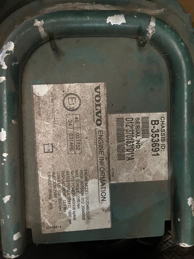 Centralita Motor volvo FH12