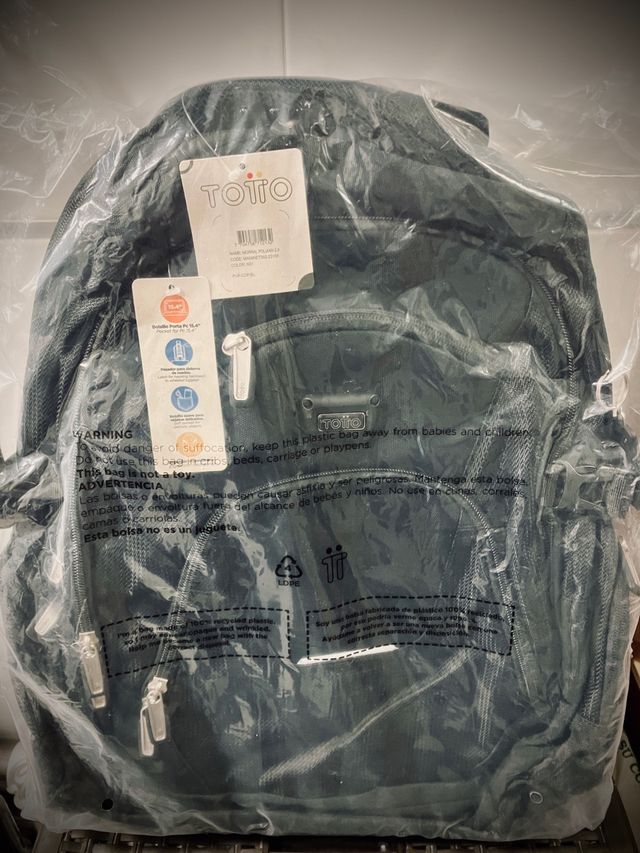 Mochila Totto Polixan 2.0 negra