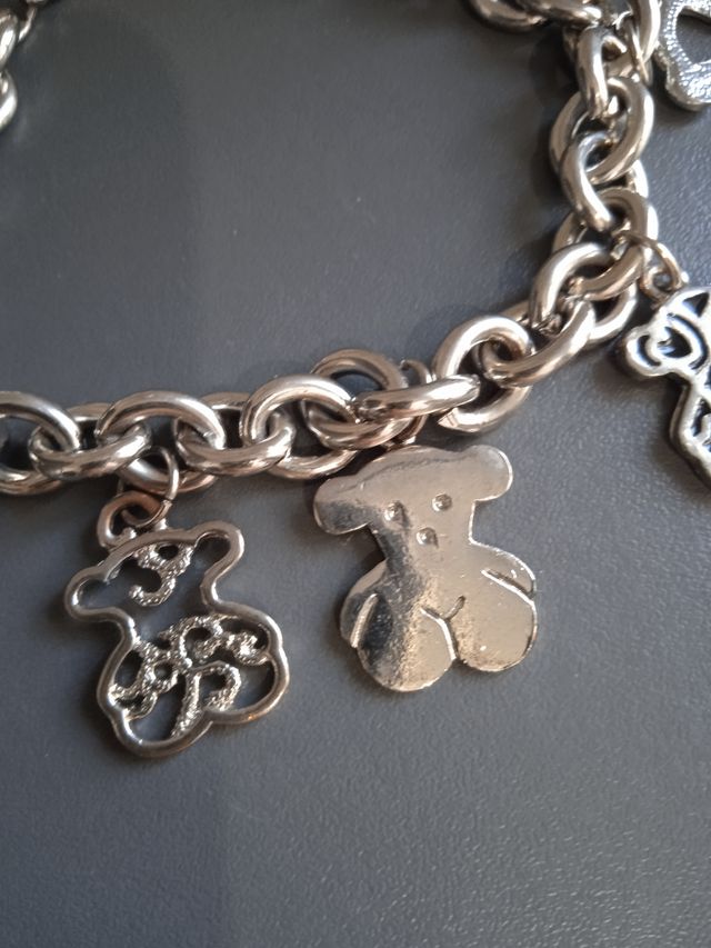 Pulsera acero ositos