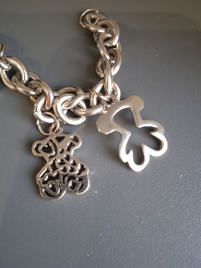 Pulsera acero ositos