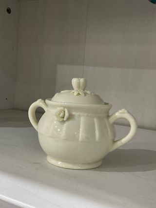 Wald zuccheriera ciotola con coperchio ceramica