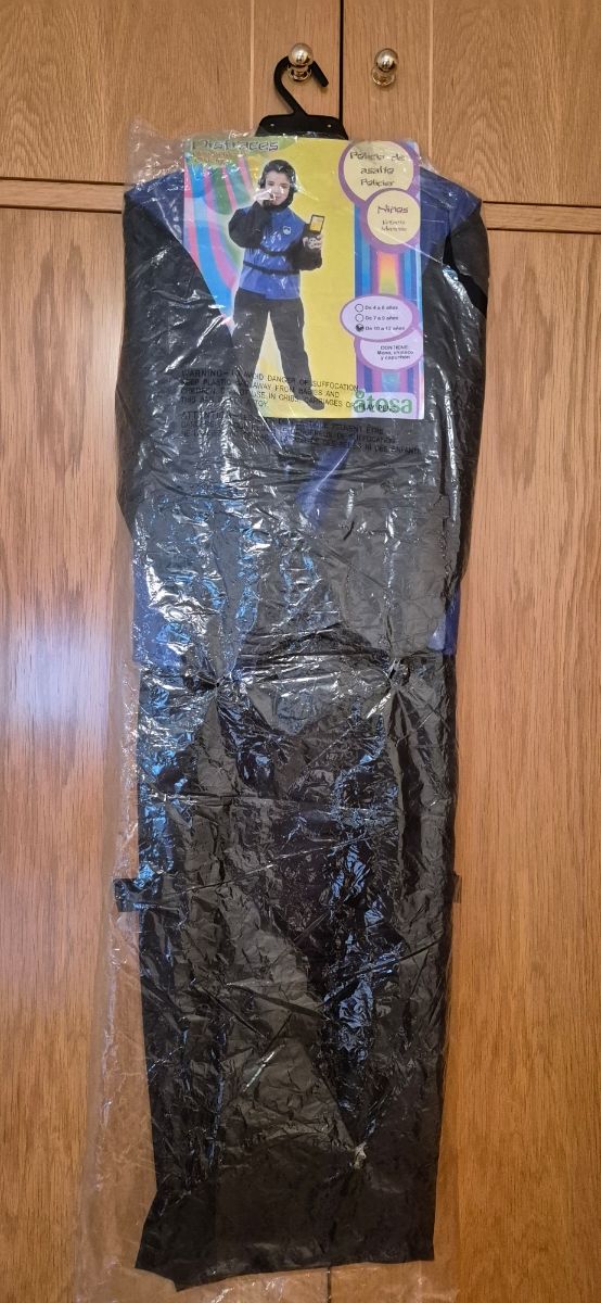 Disfraz policía de asalto niño