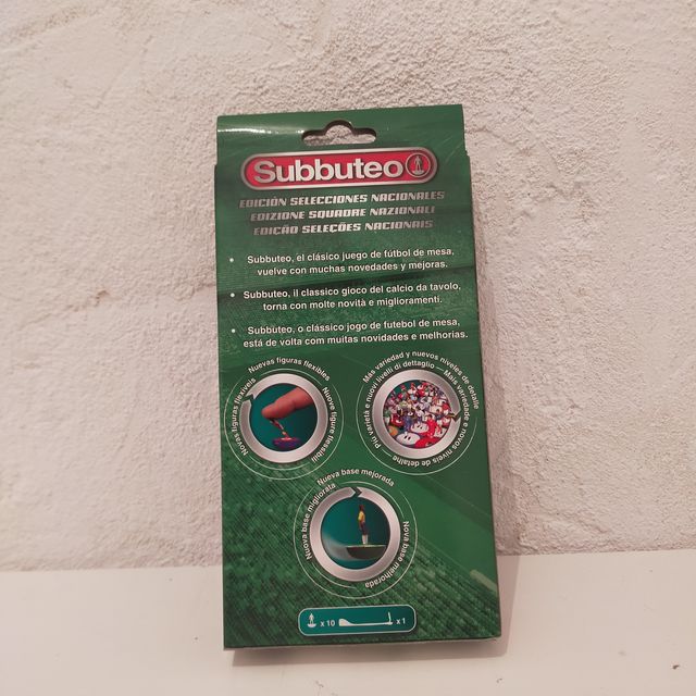 SUBBUTEO EQUIPO ITALIA , NUEVO, PRECINTADO