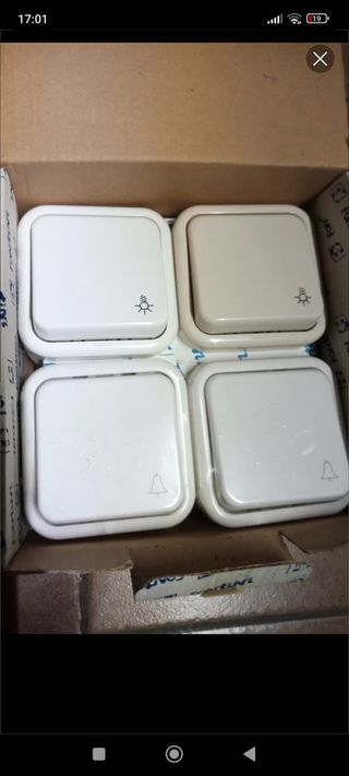 Pulsador timbre Marca FONTINI