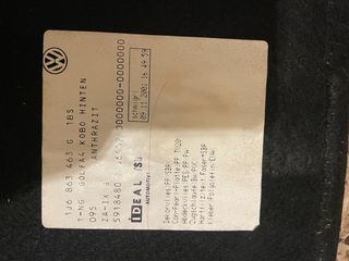 Fondo maletero Golf IV y pieza lateral maletero