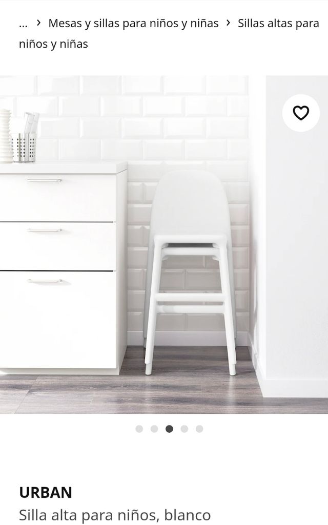 IKEA. Silla alta para niño. Urban Ikea.