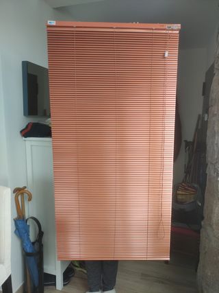 Persianas de laminas de aluminio