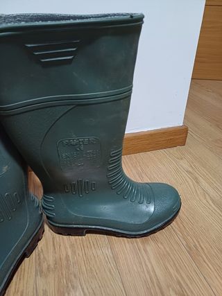 Botas agua seguridad. T.41
