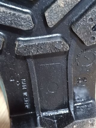 Botas agua seguridad. T.41