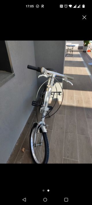 Bicicleta plegable 